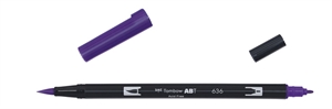 Tombow Marker ABT Dual Brush 636 keizerlijk paars