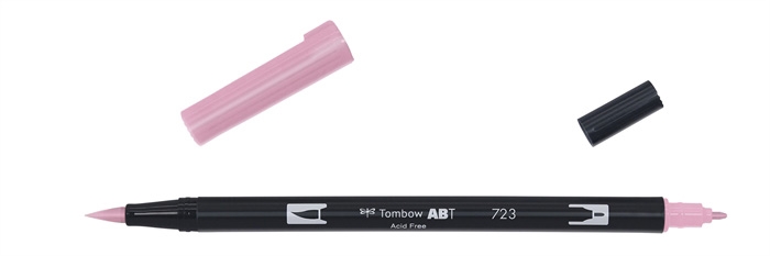 Tombow Marker ABT Dual Brush 723 roze