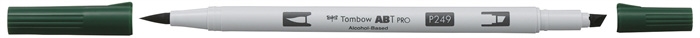 Tombow Marker alcohol ABT PRO Dual Brush 249 jagergroen