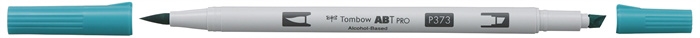 Tombow Marker alcohol ABT PRO Dual Brush 373 zeegroen