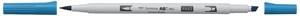 Tombow Marker alcohol ABT PRO Dual Brush 443 turquoiseTombow Marker alcohol ABT PRO Dual Brush 443 turquoise