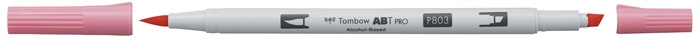 Tombow Marker alcohol ABT PRO Dual Brush 803 roze punch