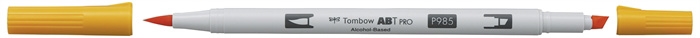 Tombow Marker alcohol ABT PRO Dual Brush 985 chroomgeel