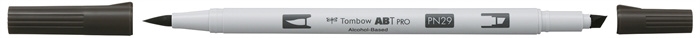 Tombow Marker alcohol ABT PRO Dual Brush N29 warm grijs 13