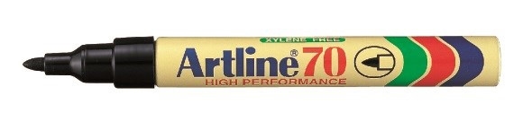 Artline marker 70 permanent 1.5 zwart