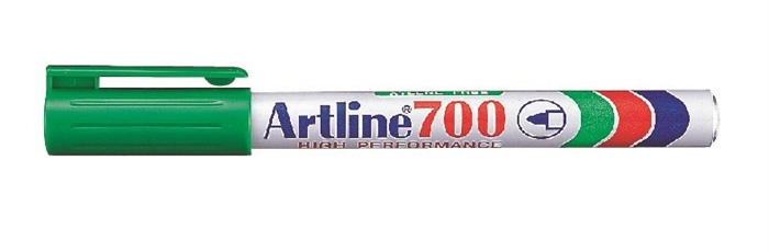 Artline Marker 700 Permanent 0.7 groen