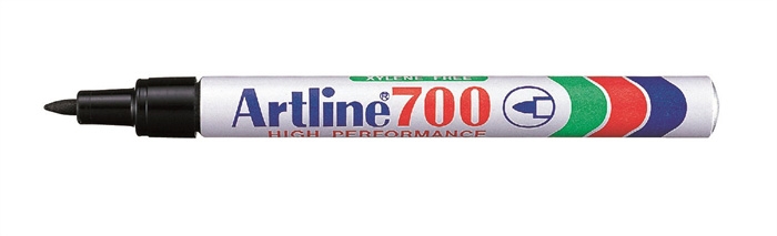 Artline Marker 700 Permanent 0.7 zwart