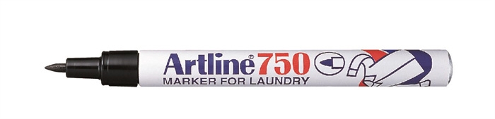 Artline Marker 750 Textiel zwart
