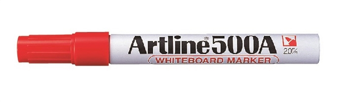 Artline Whiteboard Marker 500A rood