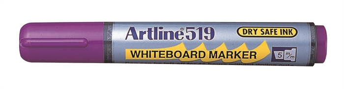 Artline whiteboard marker 519 paars