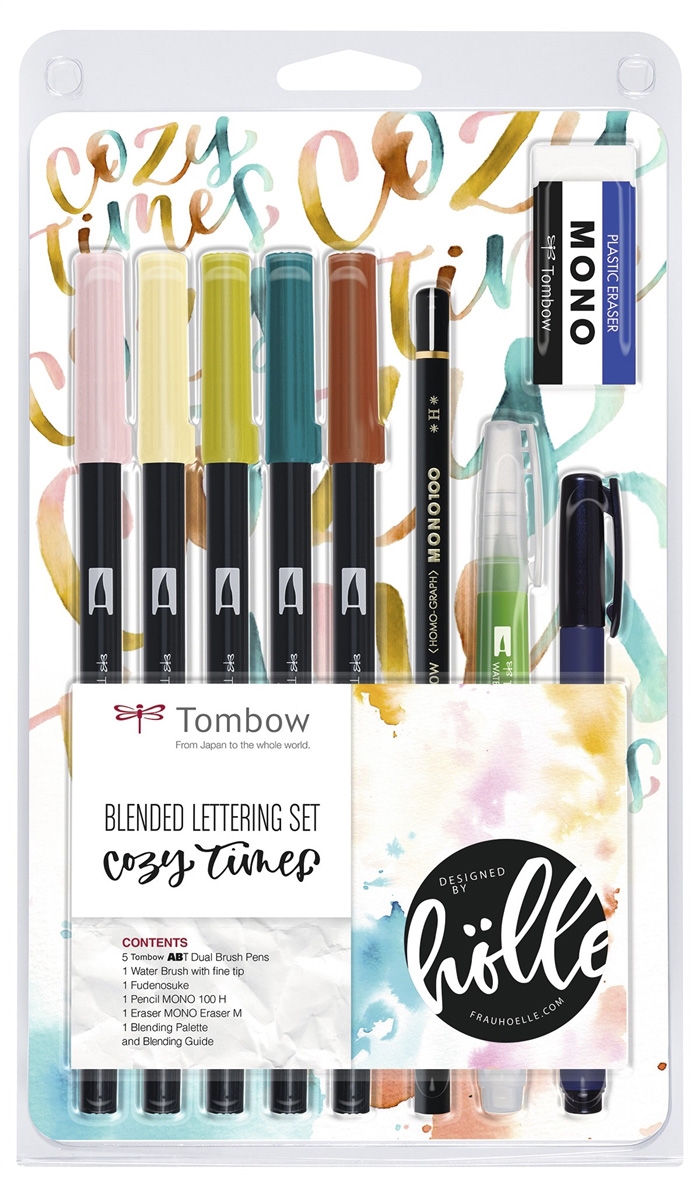 Tombow Menglettering set Gezellige Tijden