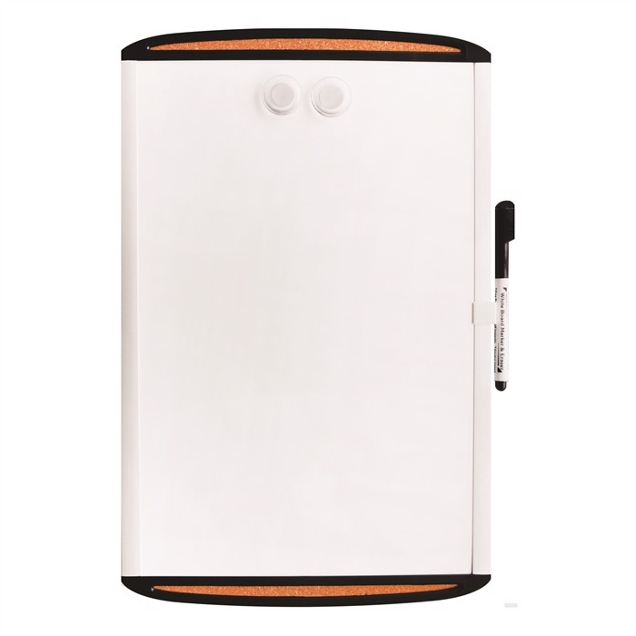 Büngers Whiteboard bord 46x61cm met prikbord