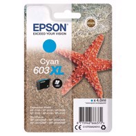 Epson T03U Cyaan 603XL Inktcartridge