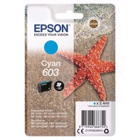 Epson T03U Cyaan 603 Inktcartridge