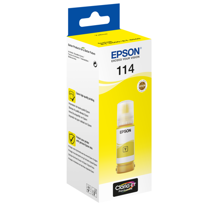 Epson 114 EcoTank gele inktfles