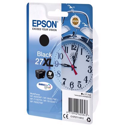 Epson T2711 Zwarte Inktcartridge XL