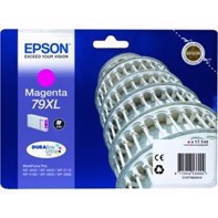 Epson T7903 Magenta Ink Cartridge XL wordt vertaald als: Epson T7903 Magenta inktcartridge XL.
