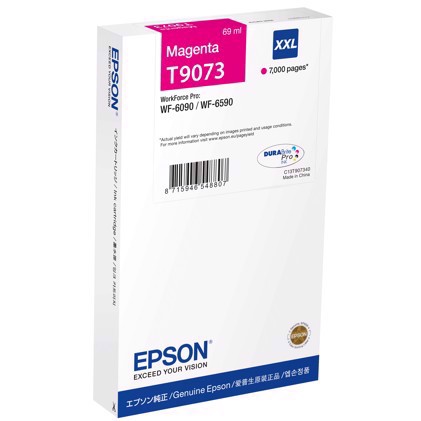 Espon WorkForce Magenta inktpatroon XXL - Epson T9073