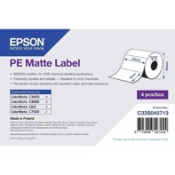 PE Matte Label - gestanste etiketten 102 mm x 76 mm (1570 etiketten)