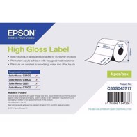 High Gloss Label - gestanste etiketten 102 mm x 51 mm (2310 etiketten)