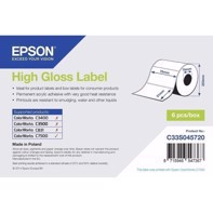 High Gloss Label - gestanste etiketten 76 mm x 51 mm (2310 etiketten)