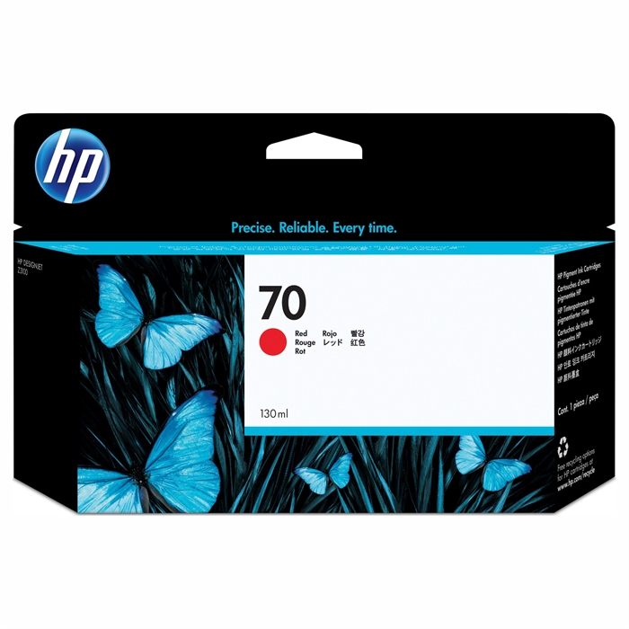 HP 70 - 130 ml Red inktpatroon