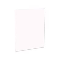 ChromaLuxe EXTENDED Sheet - 1016 x 1542 x 1,14 mm Gloss White Aluminium