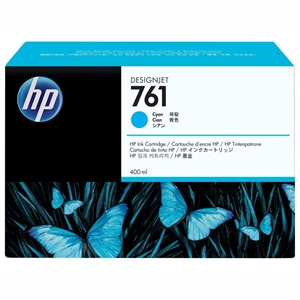 HP 761 cyan patroon, 400 ml