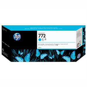 HP 772 cyan inktpatroon, 300 ml