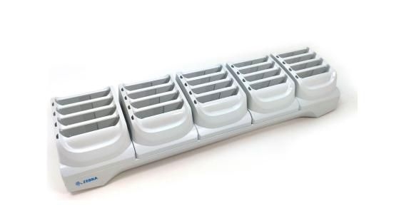 Zebra battery charging station, 20 slots