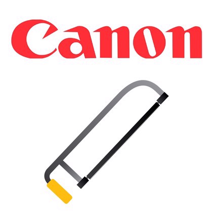 Laat je Canon-film op maat snijden.
