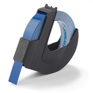 Tape Embozzer 9mm x 3m blauw