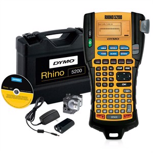 LabelManager Rhino 5200 pro-machine in hardcase