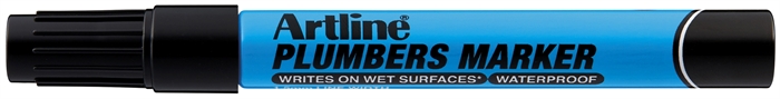 Artline loodgieters marker zwart
