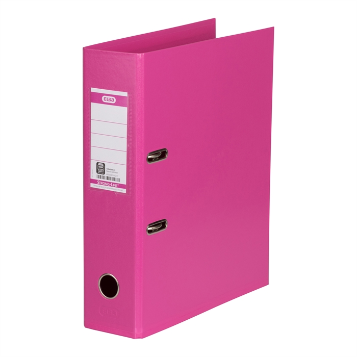 Elba Strong-Line Brevordner A4 80mm Roze