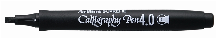 Artline Supreme Kalligrafiepen 4 zwart