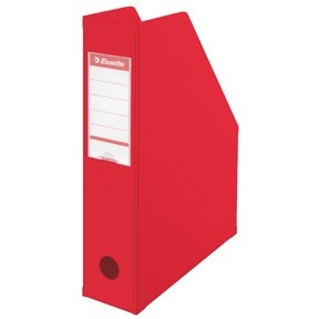 Esselte Tijdschriftrek Vivida PVC A4 70mm rood