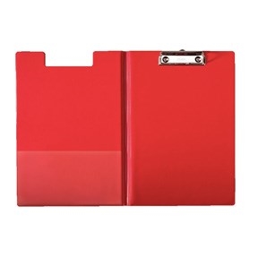 Esselte Klembord met omslag van PP A4 formaat rood.