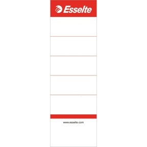 Esselte Rooketiketten voor 75mm Ordner (100)