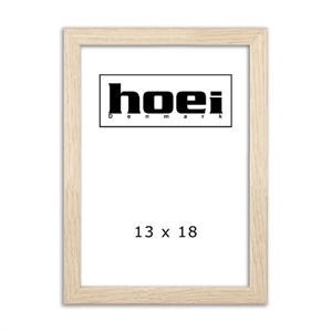 Eikenhouten lijst voor foto en posters 13 x 18 cm