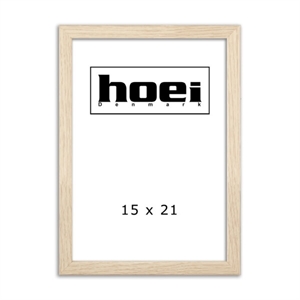 Eikenhouten lijst voor foto's en posters 15 x 21 cm (A5)