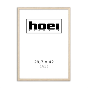 Eikenhouten lijst voor foto's en posters 29,7 x 42 cm (A3)
