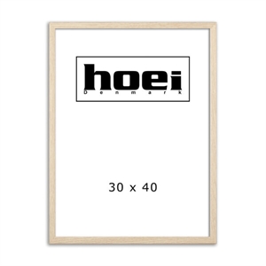 Eikenhouten lijst voor foto's en posters 30 x 40 cm