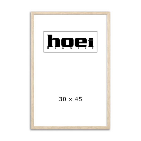 Eikenhouten frame voor foto\'s en posters 30 x 45 cm