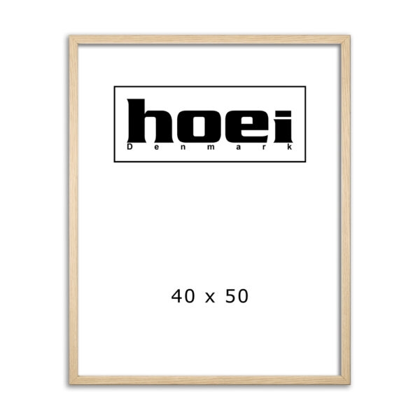 Eikenhouten lijst voor foto\'s en posters 40 x 50 cm