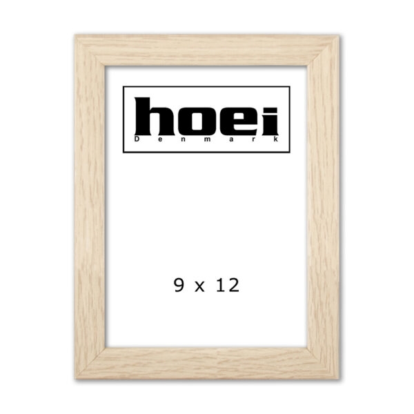 Eikenhouten lijst voor foto\'s en posters 9 x 12 cm