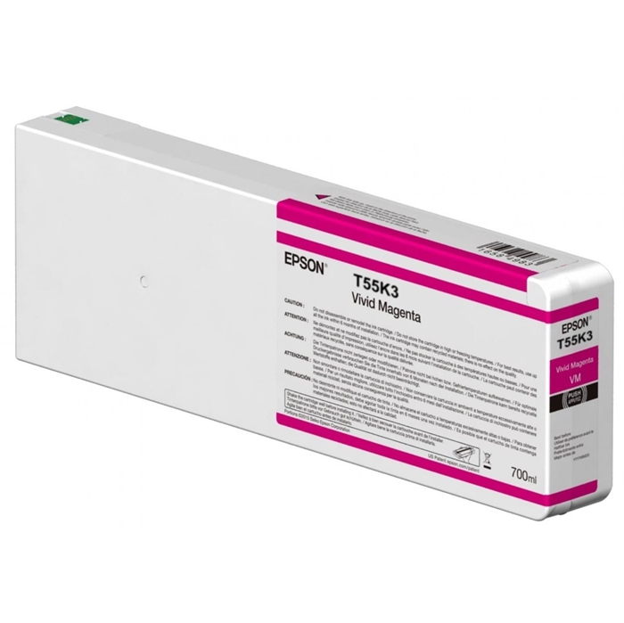 Epson Vivid Magenta T55K3 - 700 ml inktpatroon