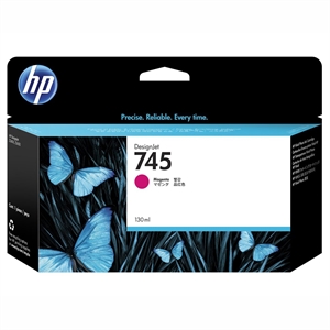 HP 745 magenta inktpatroon, 130 ml