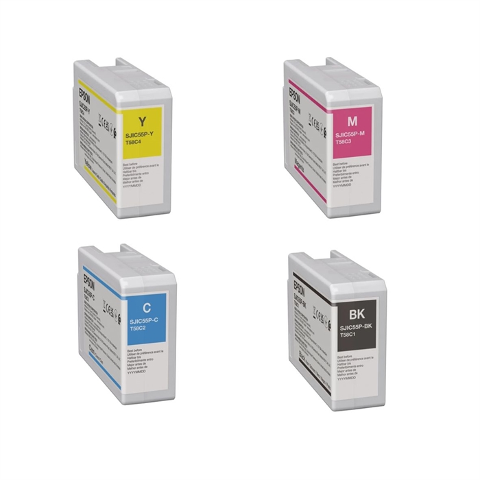 Volledige set inkt voor Epson CW -D6000/6500