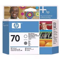 HP 70 - Gloss enhancer og grå printhoveder | C9410A